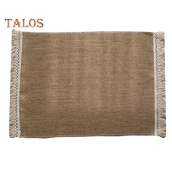 Napperon à glands antidérapant Tapis de table à dîner résistant à l’usure Vaisselle antidérapante Isolé Set de table tasse Coaster