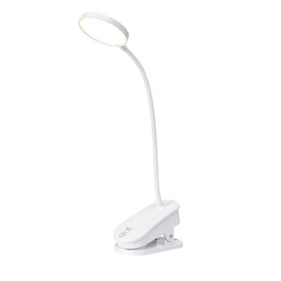 LED Eye Protection Touch Clip Study Desk Lamp Fold Dormitory USB Charging Light
