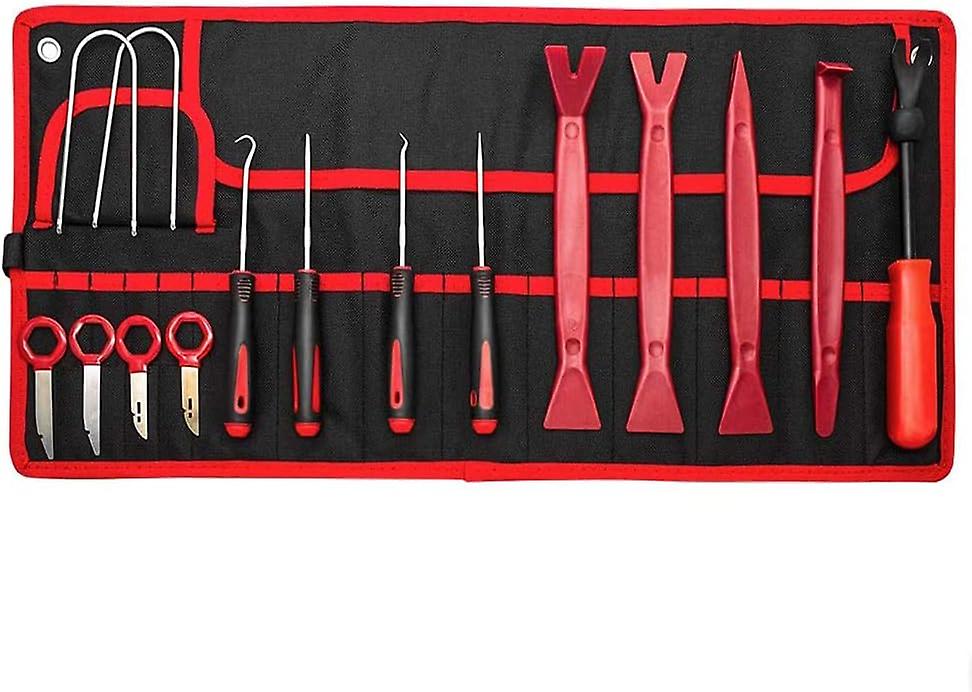 15pcs Radio Removal Tool, Car Disassembly Tool Car Radio Extracti