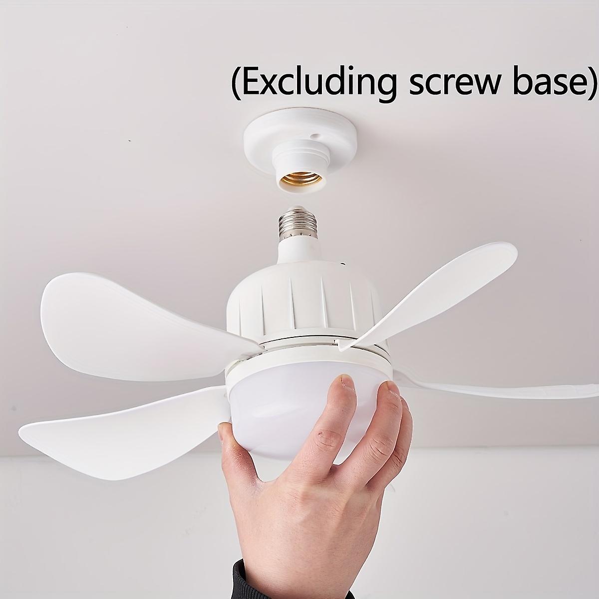1pc Modern Ceiling Fan with Dimmable LED Light and Remote Control - Quiet Operation 85V-265V Voltage