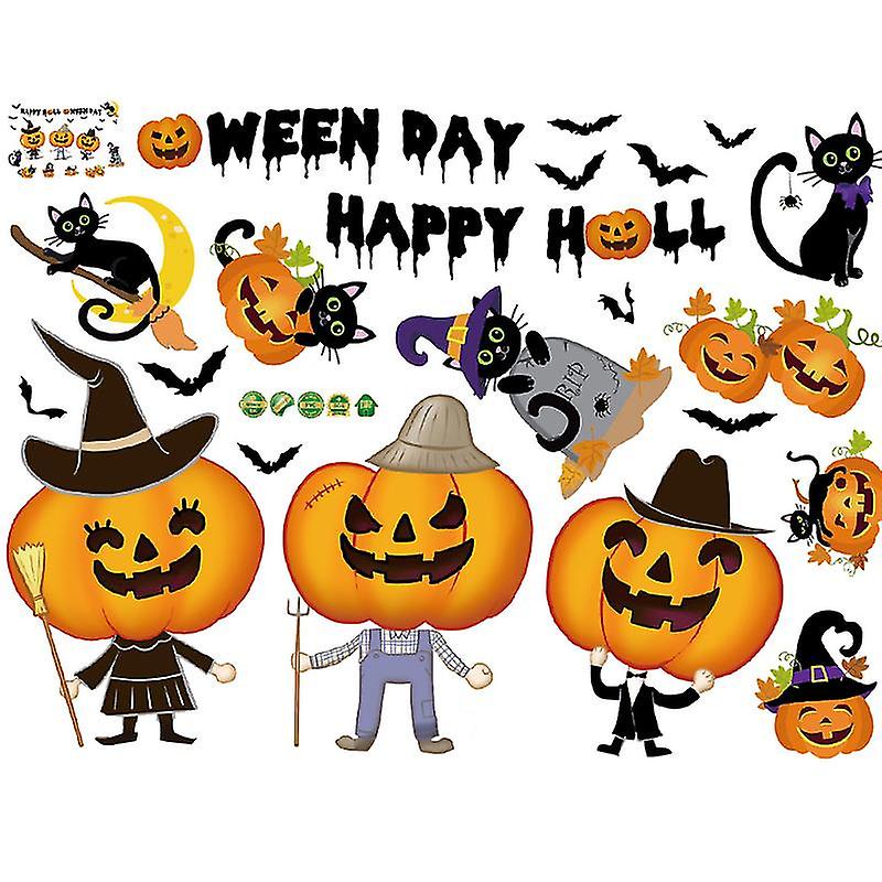 2set Wall Sticker For Halloween Decor