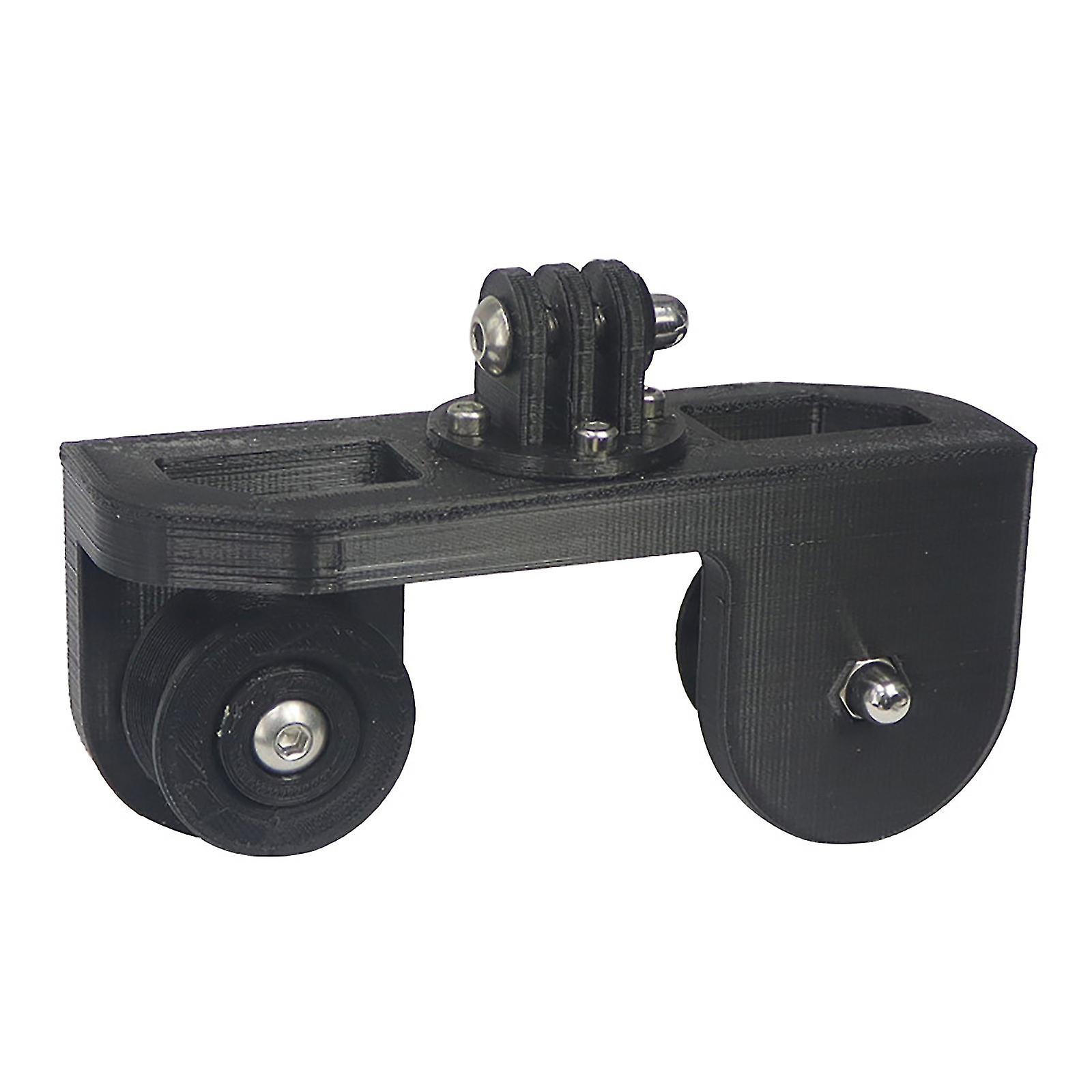 Wheel Glide Pulley Tripod Mount Adapter For Go Pro 10 9 8 Max 360 One R Camera
