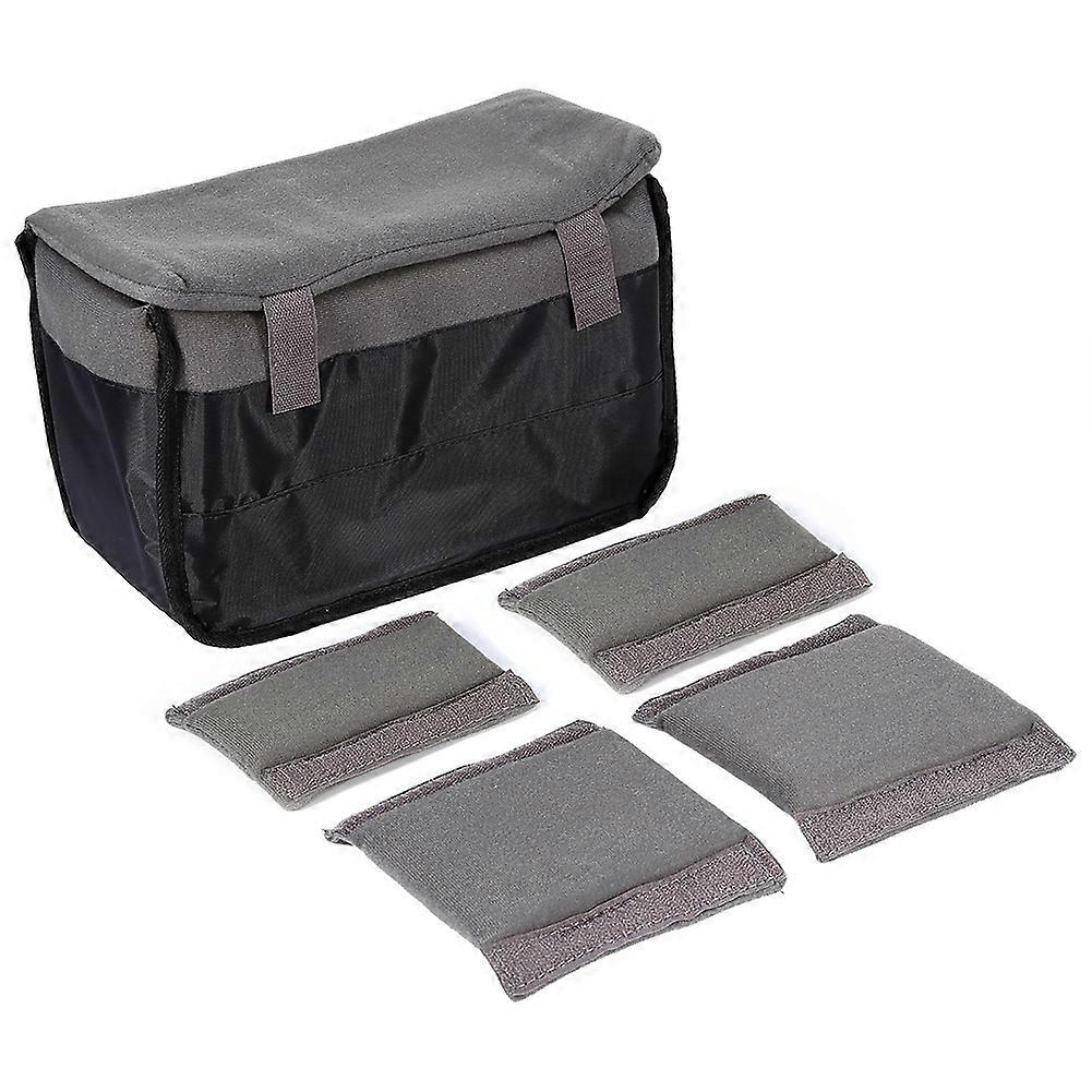 Portable Insert Padded Protector Divider Partition Bag CL For DSLR Camera Lenses