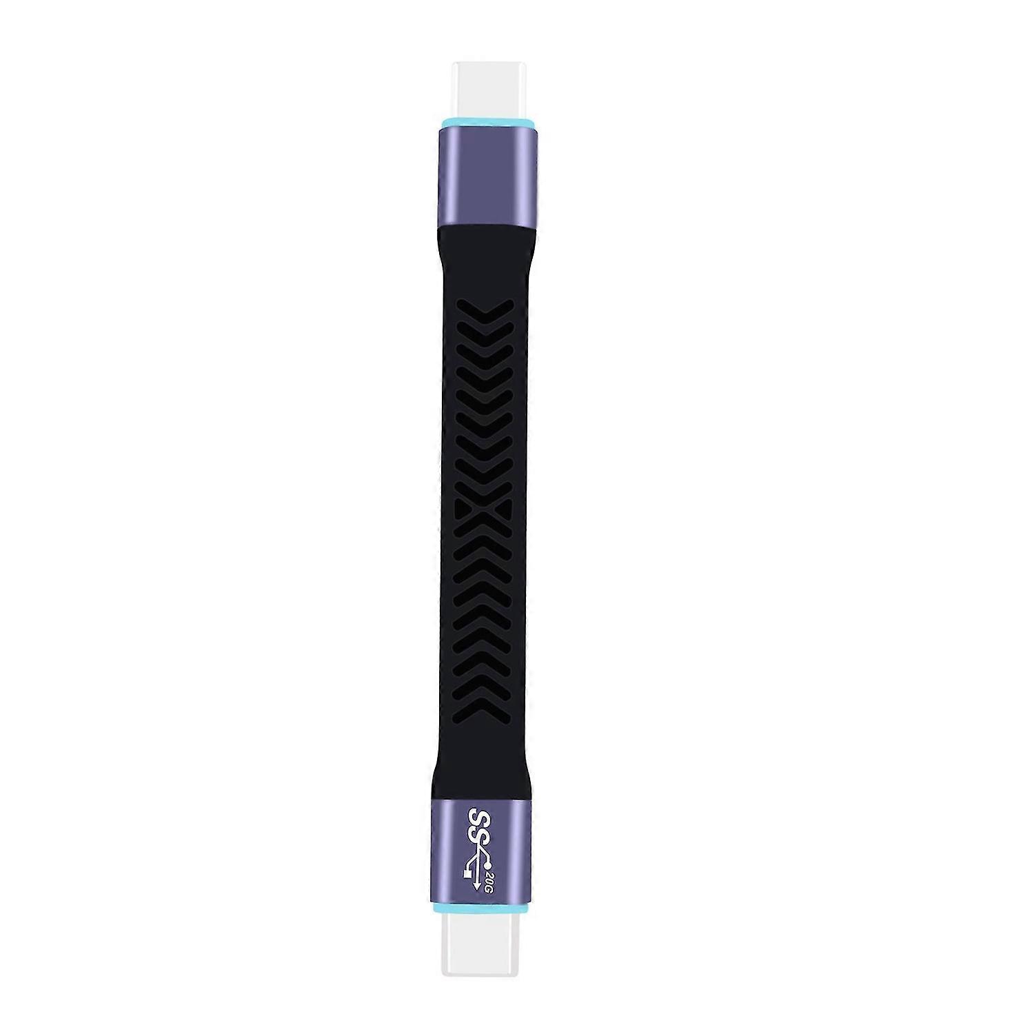 Type-C to Type-C Data Cable USB3.2 Gen2 Transfer Integrated Molded Hard Disk Cable USB3 Extension Ca