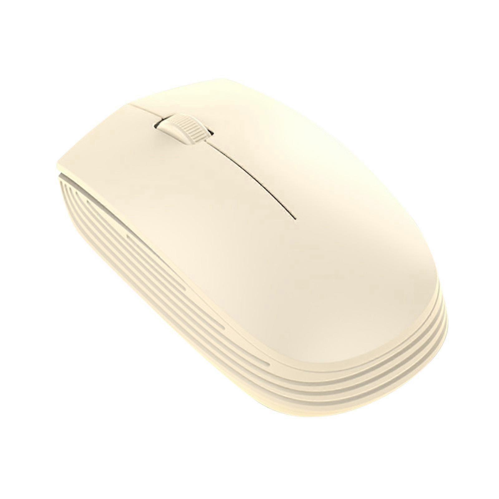 Wireless Computer Mouse Desktop Notebook Business Office Portable Optical Mouse (battery Version)