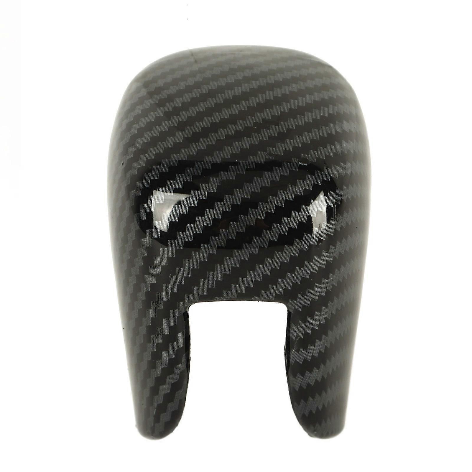 Gear Shift Knob Head Cover Carbon Fiber Color Decorative Prevent Scratch for CR?V RS 2023 Onwards