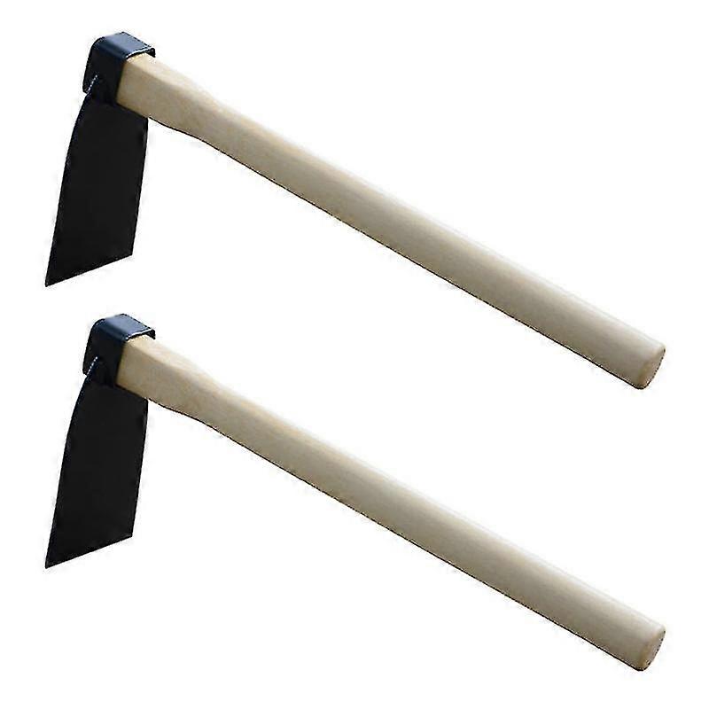 2 Gartengeräte, Flachhacke