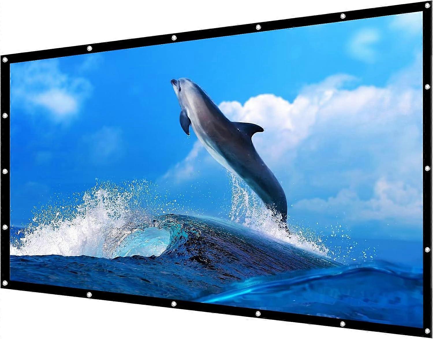 cran de projection portable (60"), HD 16:9 sans plis