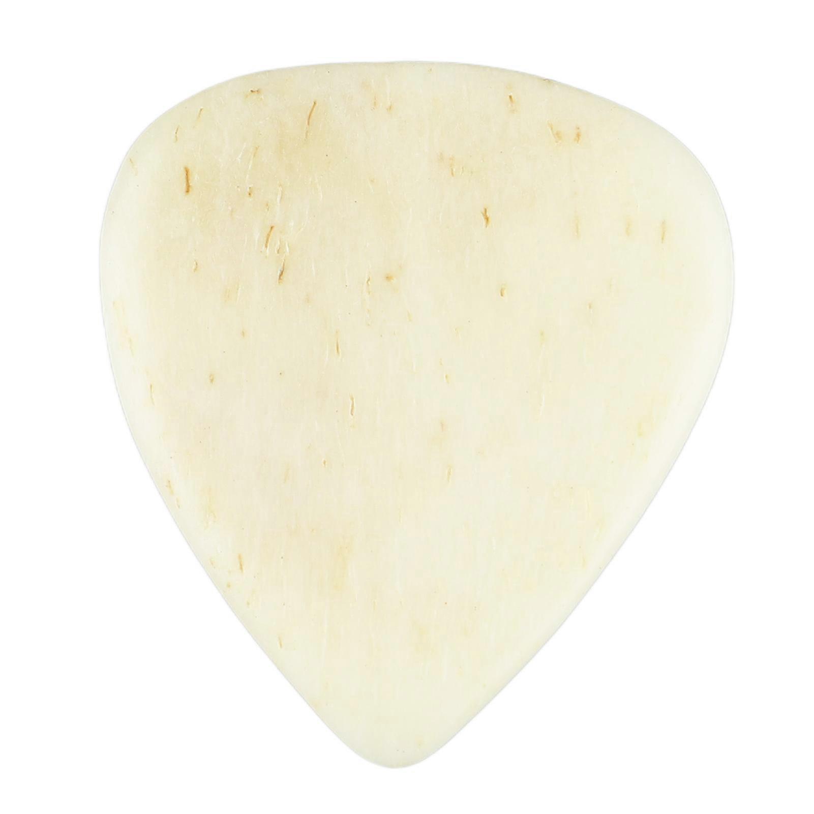 Guitar Pick Ox Bone Skidproof Easy Playing Plucking Pick Accessory For Performance Flat And Concave Surfaces