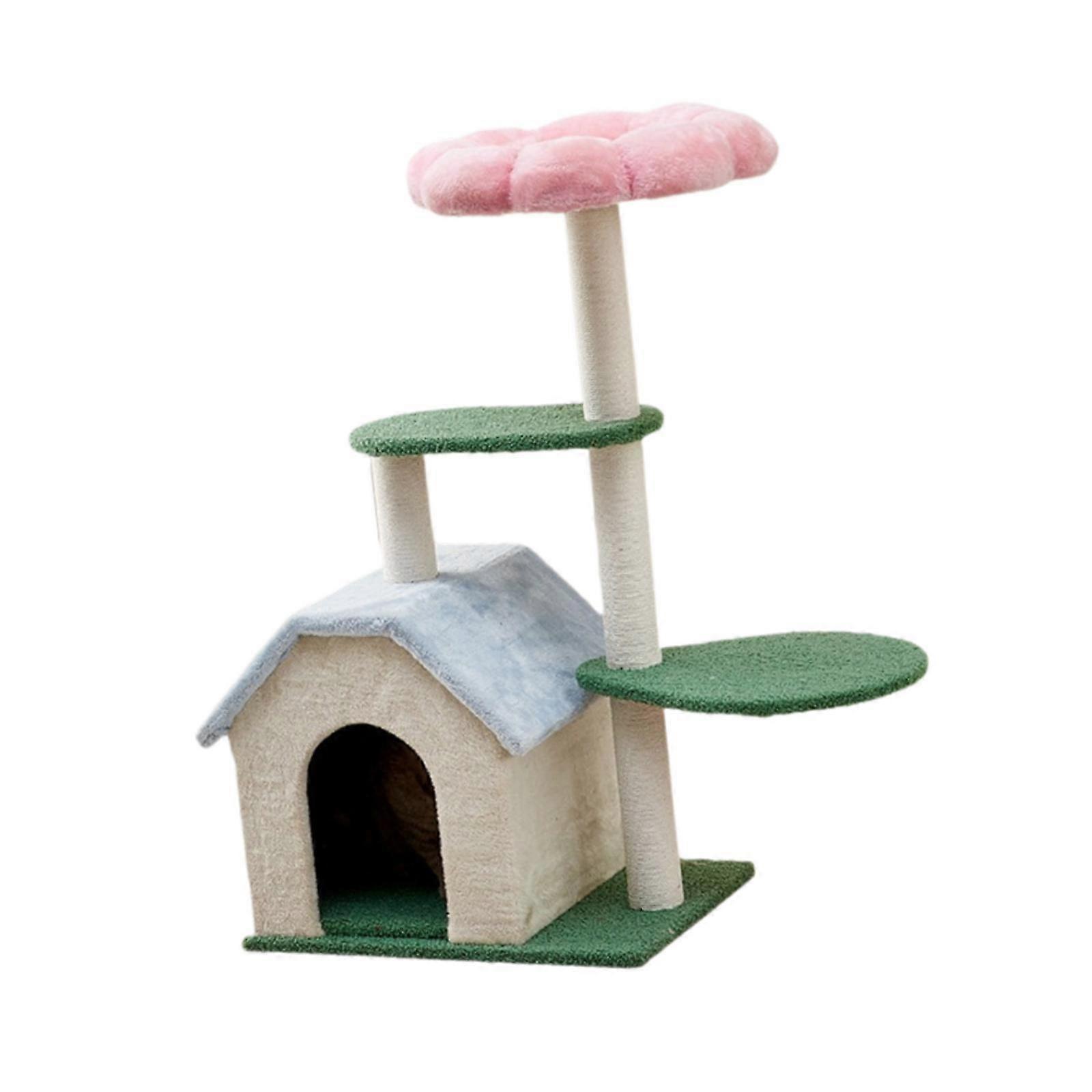Cat Climbing Tree Cat House Vertical Cat Climbing Tower for Cat Kittens Play