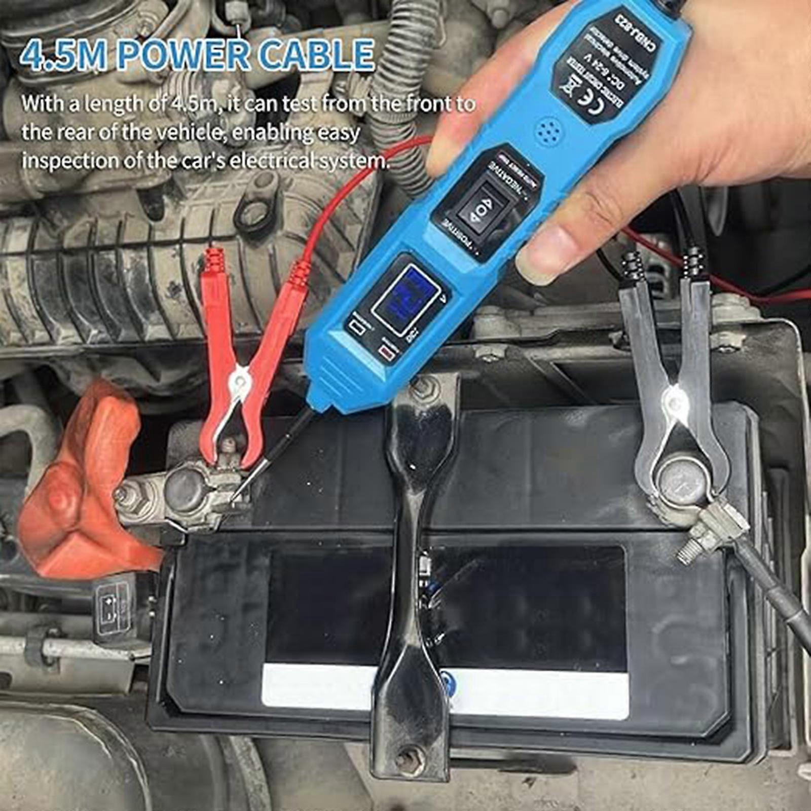  Multifunctional Digital Display Car Circuit Tester for Continuity Testing