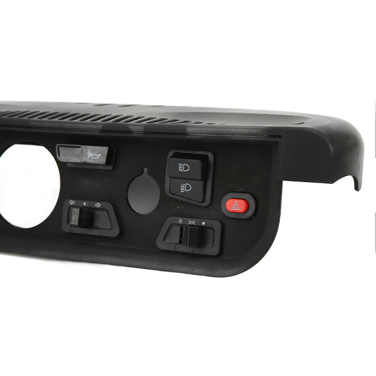 Dashboard Speedometer Cover High Performance Cluster Speedometer Housing Replacement for DIY Kart UTV ATV