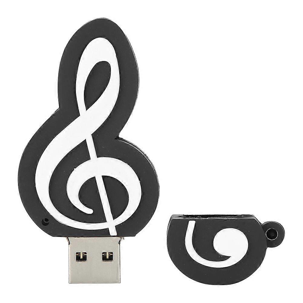 32G Musical Note USB Flash Drive High Speed USB3.0 Pendrive Memory Stick for Win98/ME/2000/XP
