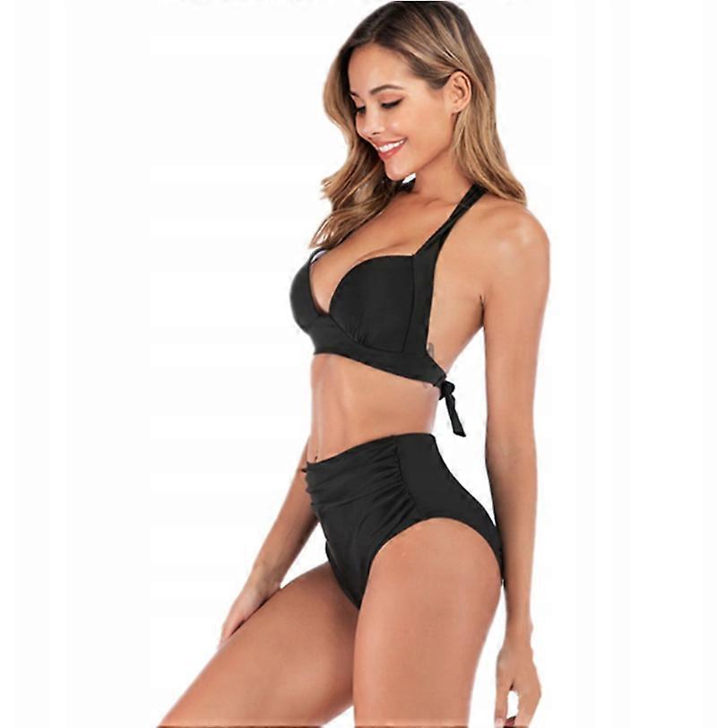 INF Kvinnors hög midja Bikini Set Badkläder kostym