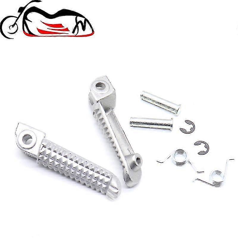 Cale Pied Moto Repose-Pieds CNC Aluminium Pour YZF R125 R25 R3 MT125 MT25 MT03 MT09 - Paire Avant