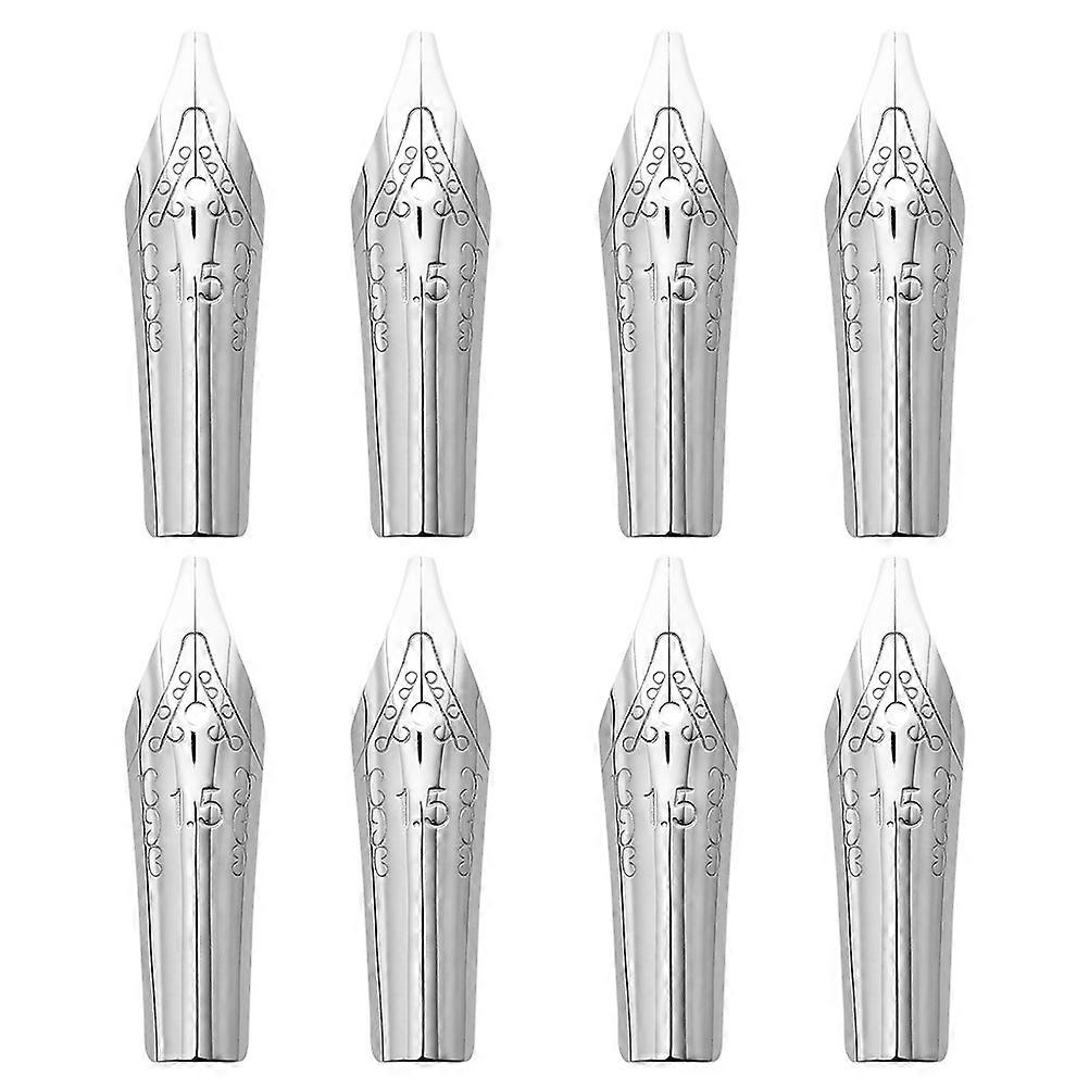 8pcs Fountain Pen Replacement Nibs Pen Nibs Calligraphy Writing Pen Supplies