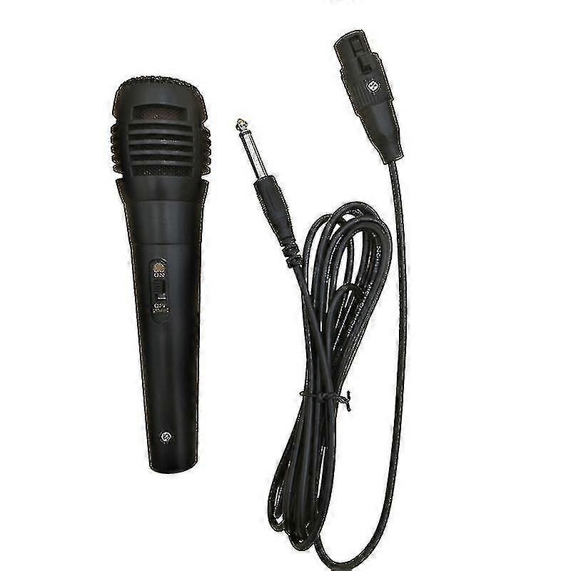 Bluelans Microphone Undirectional Dynamic Black Wired Undirectional Microphone For Singing