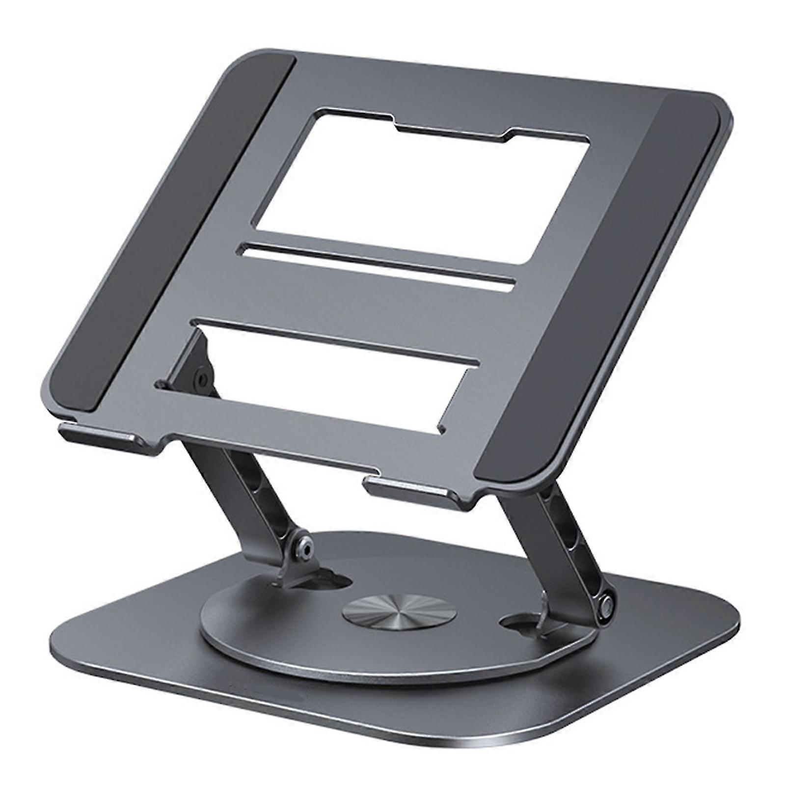Laptops Stand Aluminiumlegierung Drehbare Halterung 360 Multi Angle Stand mit Heat Vent Foldable Tablet