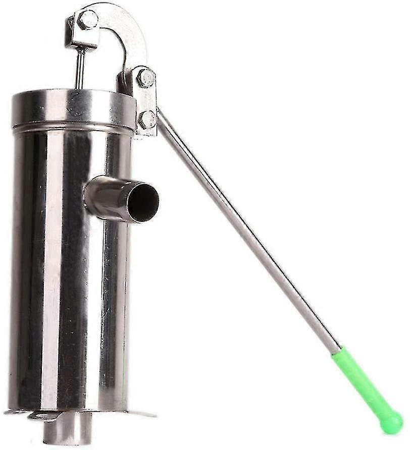 Manuel Su Pompası Düz Tüp Basınç Kuyusu Su Pompası Paslanmaz Çelik Ajitasyon Ev Su Pompası Kuyu Su Pompası