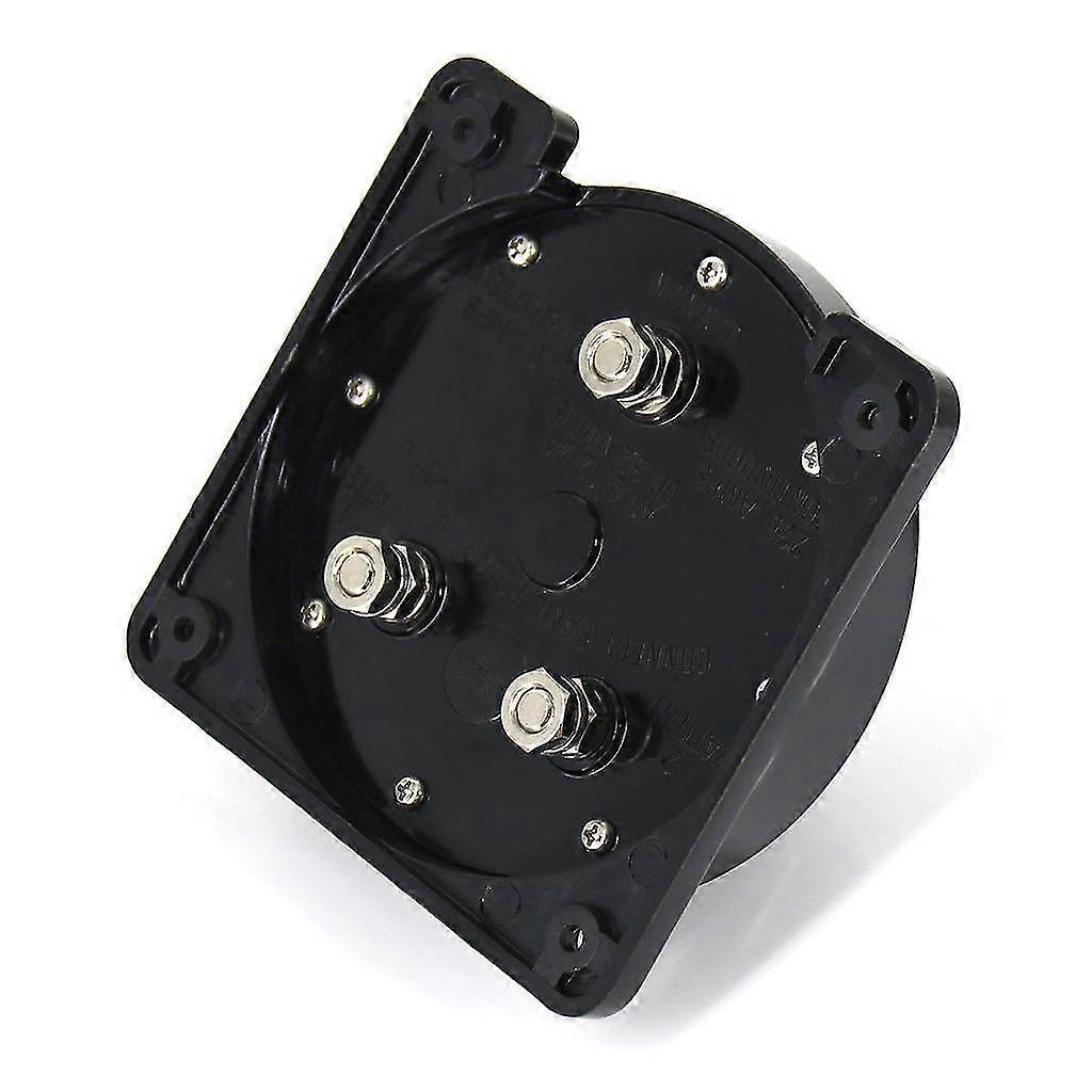 Boot 4-position battery switch disconnector selector switch, black