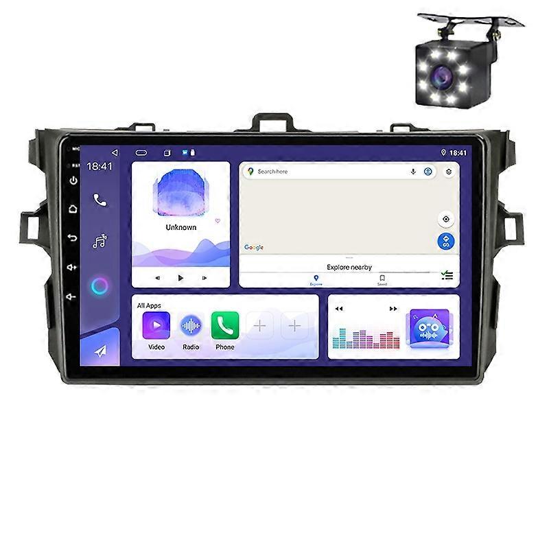 Car Radio Multimedia For Toyota Corolla E140/150 2007-2013 Video Carplay Navigation GPS