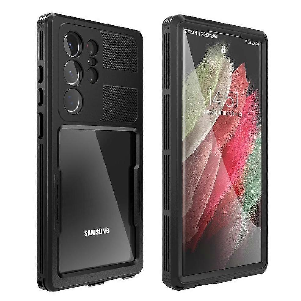 Case For Samsung Galaxy S23 Ultra Waterproof Built In Screen Protector 12FT Military Shockproof IP68 Waterproof Full