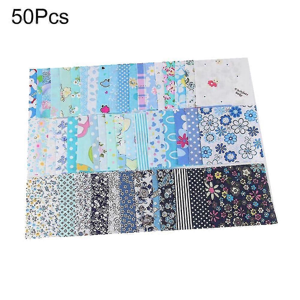 Sinknap 50pcs ύφασμα Diy συνονθύλευμα καπιτονέ ραπτική τέχνη λεύκωμα πανί
