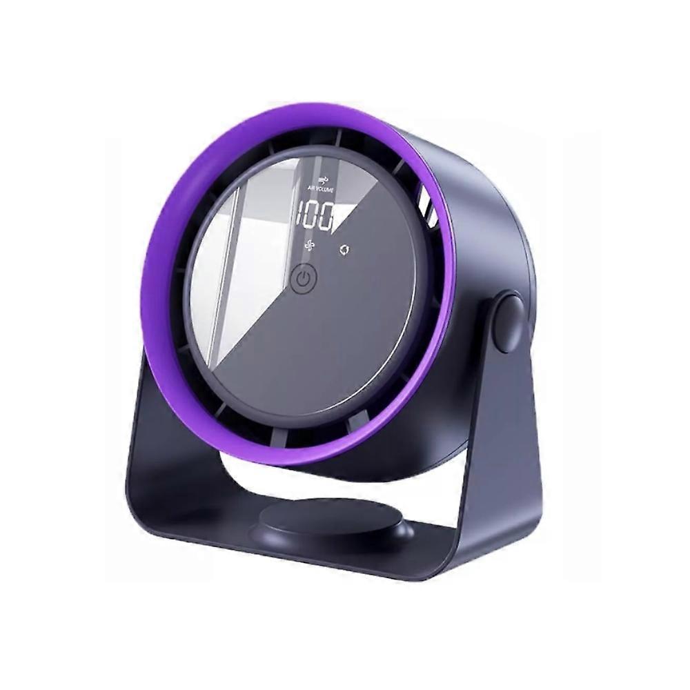 New desktop fan, touch digital display charging, air circulation fan, desktop wall-mounted bladeless fan