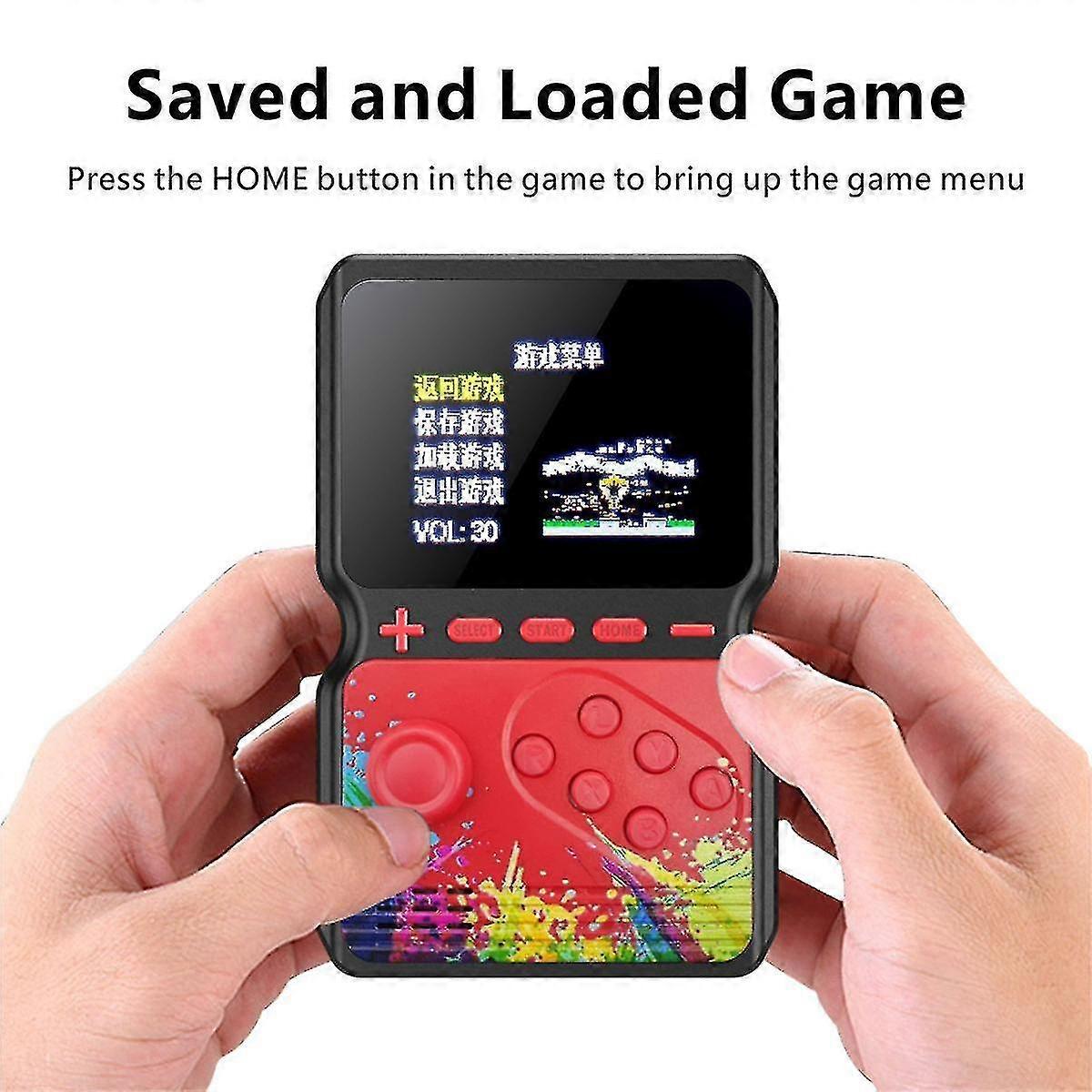 X5 Gaming Console 3600 Games Handheld Game Controller Mp4 Player Av Tv Output Supports Up To 128gb