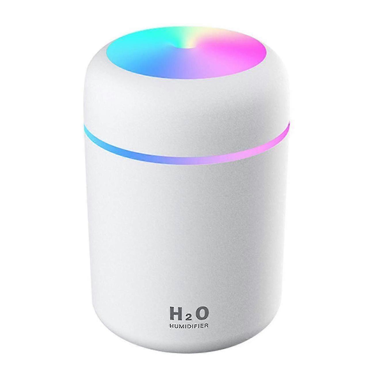 humidifier With Rainbow Lighting, 20 Cl - White