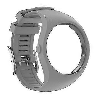 M200 Bracelet Wristband Silicone Replacement Watch Band Wrist Strap For Polar M200 Smart Watch(bejoey) Gray