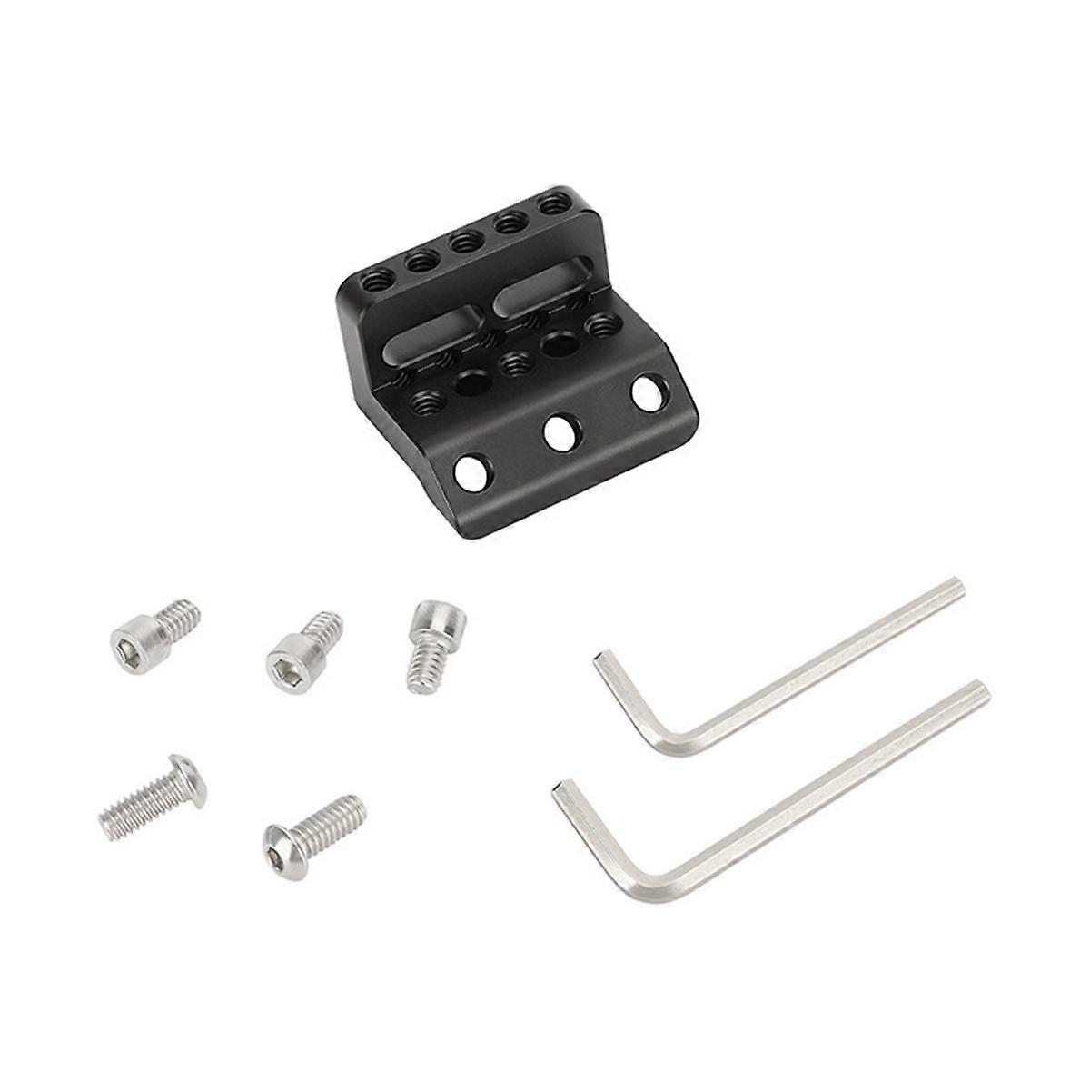Ergonomic Shoulder Pad Mount with V-Wedge Mount 15mm Rod Clamp for -U14 Tripod Adapter for Shoulder