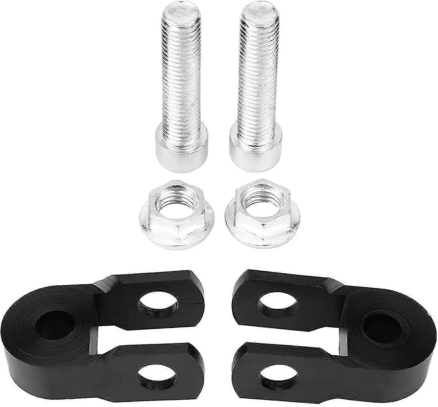 Universal Motorcycle Rear Shock Absorber Lift Height Extended 3cm Chassis Black Modified Per Motorcycle2pcs-black