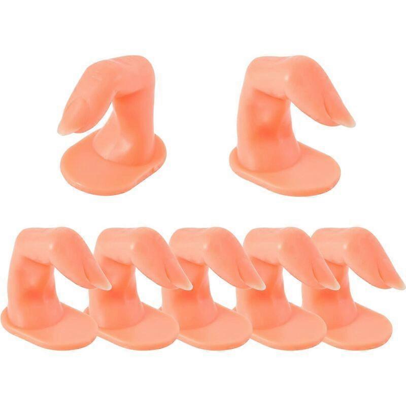 10 plastic finger models, nail exercises
