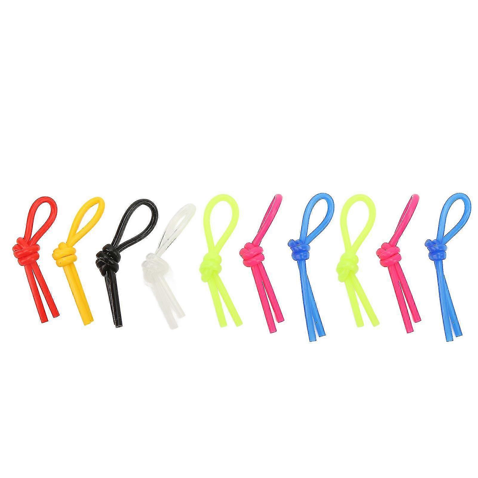 10pcs Tennis Racket Damper Knot Silicone Tennis Racket Vibration Dampener Shock Absorber For Tennis Racke Squash Racket