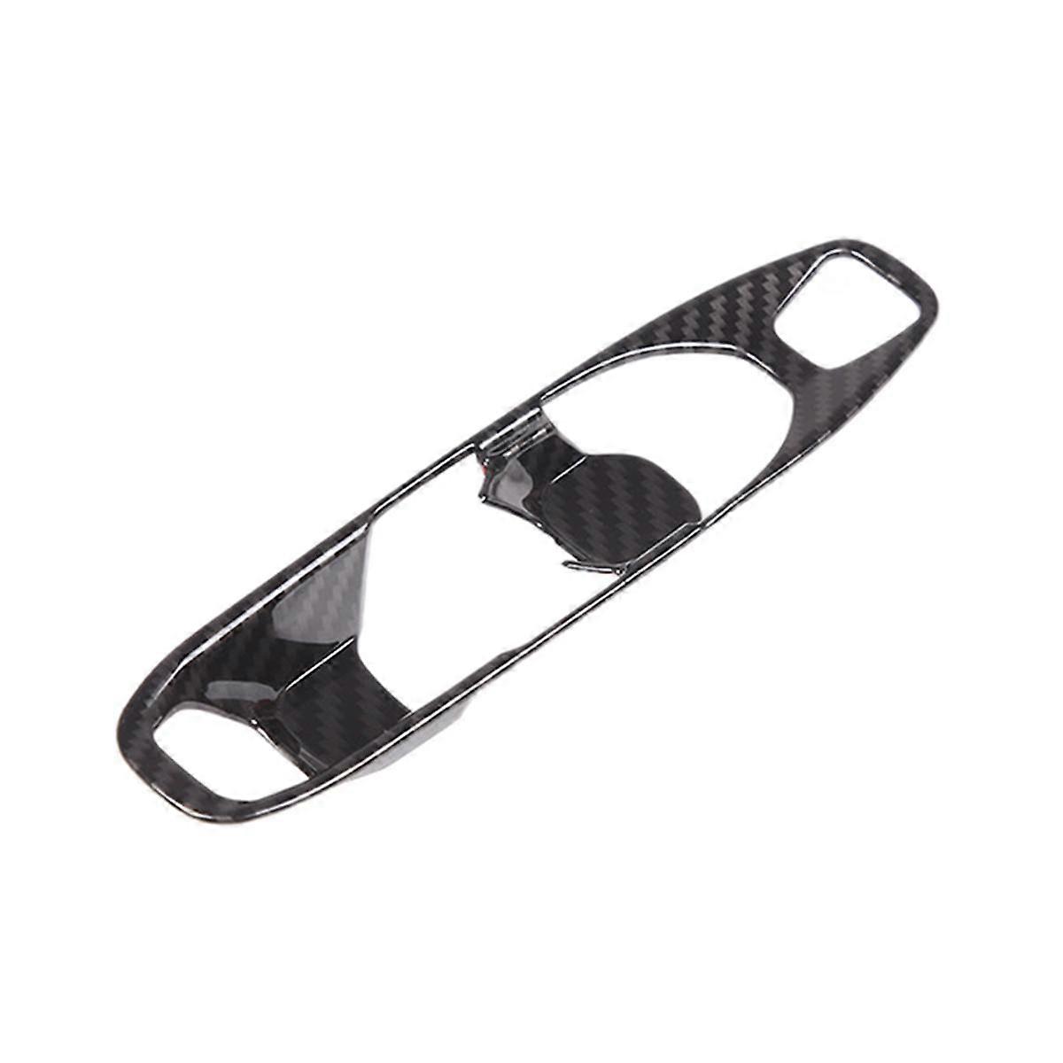 For C8 2020-2023 ABS Carbon Fiber Gear Shift Panel Cover Trim Accessories