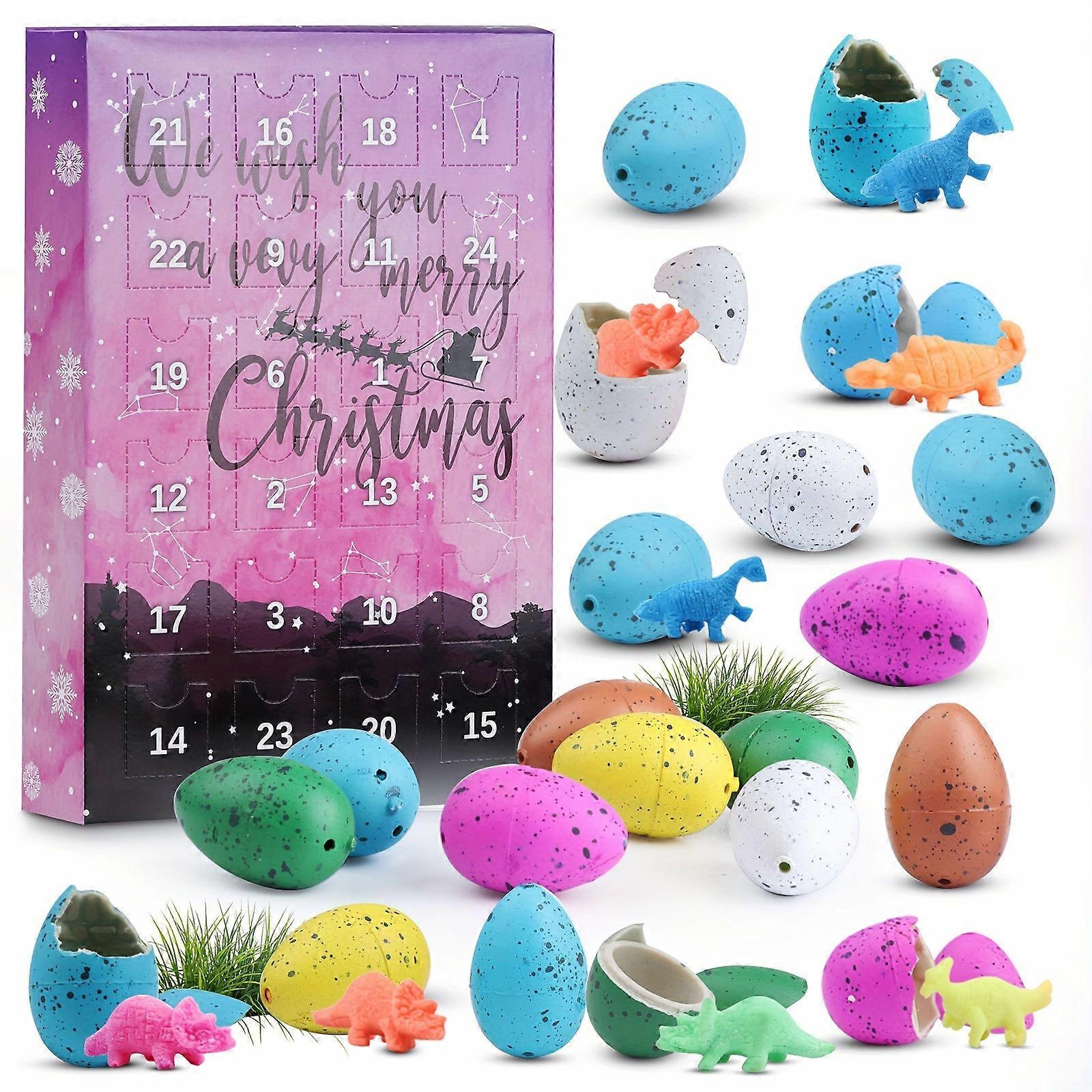 Holiday Ornaments 2024 Halloween Advent Calendar 24 Dinosaur Eggs_c24071611