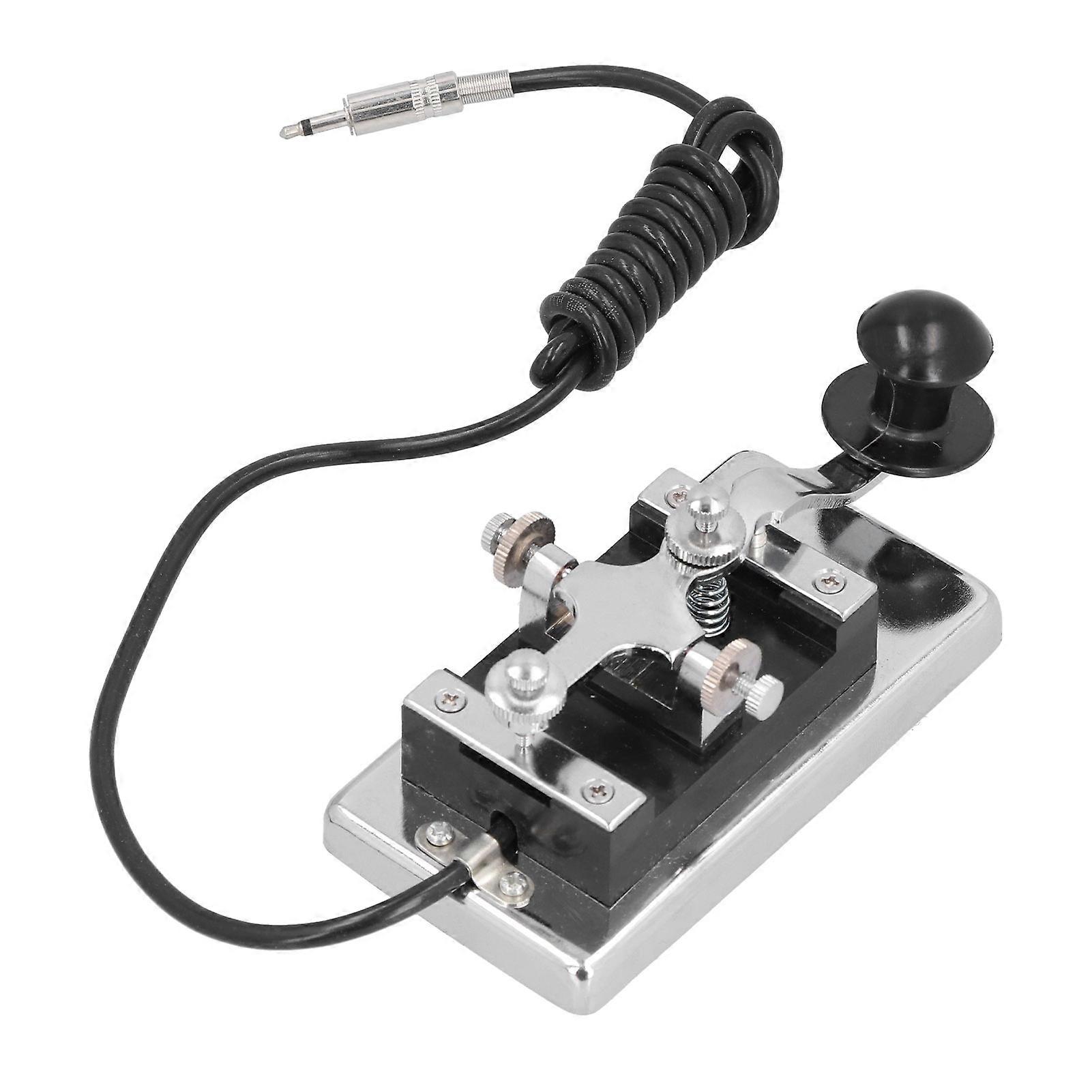 Code Morse CW Télégraphe Main Lourde Clé Ondes Courtes Radio Communication Aides Pédagogiques HYK4