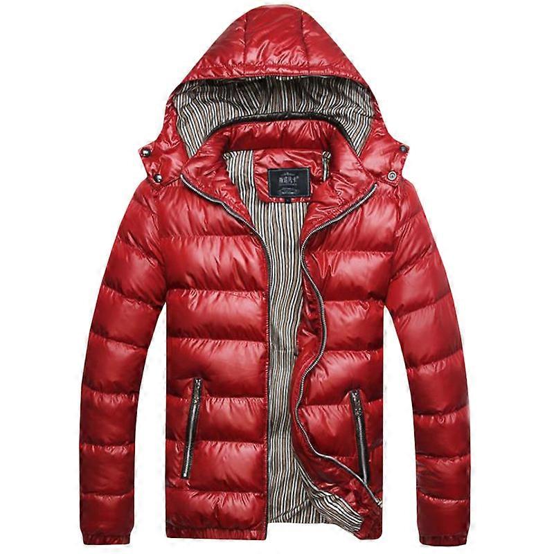 Men Jacket Winter Warmer Quilted Padded Coats