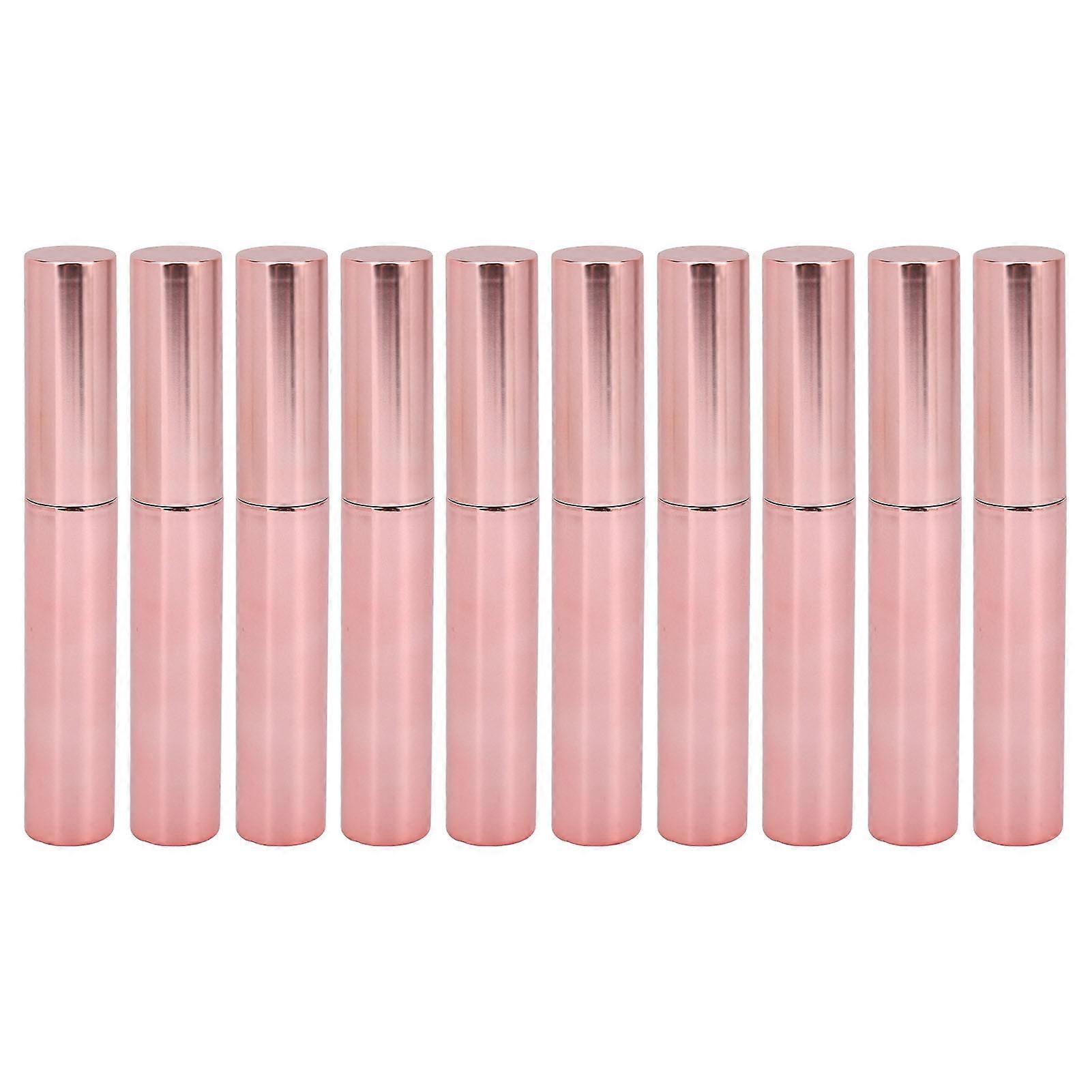 10Pcs Eyelash Glue Tubes Empty Liquid Eyeliner Mascara Container Bottle with Rubber Insert 10ml