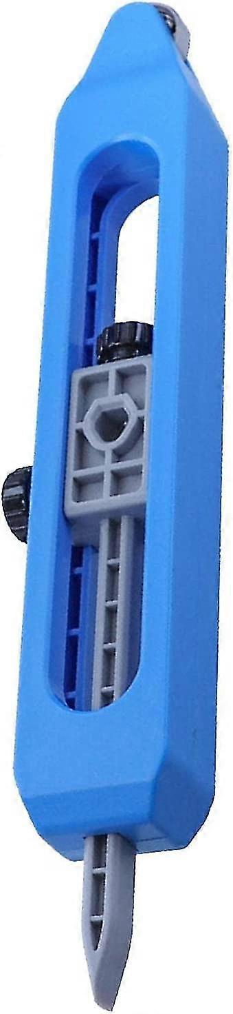 Adjustable Profiler Tool Precise Tool Woodworking Corner Measurement Profiler (blue) (1pcs)