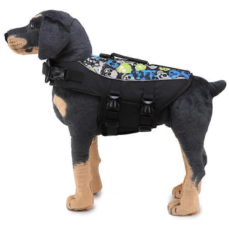 EVAGO Dog Life Jacket, Adjustable Dog Life Vest with Reflective Piping Ripstop Dog Lifesaver Pet Life Preserver with High Flotation for Small Medium a