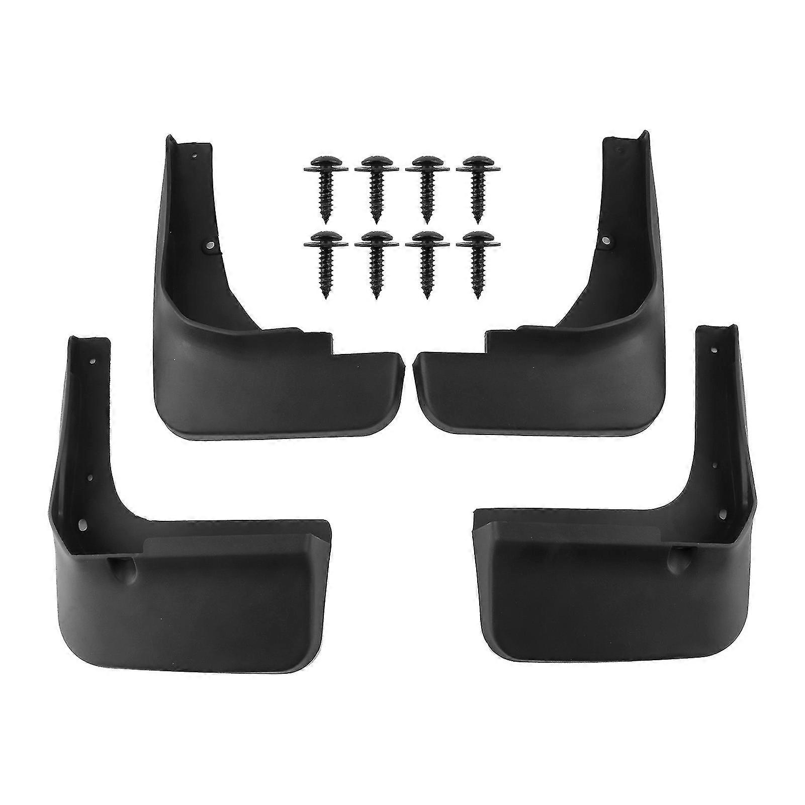 4Pcs Car Fender Mudguards Front Rear Mud Flaps Guards Fit for Highlander 20122014