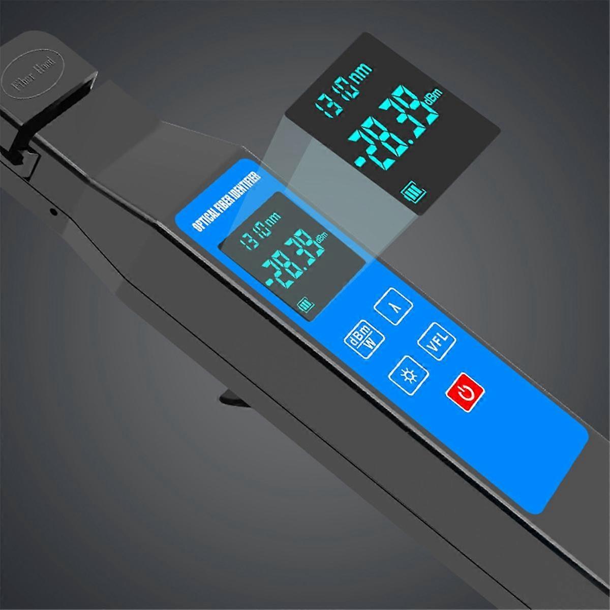Optical Fiber Identifier,Built in 10mw VFL and Optical Power Meter OPM -50-+26dB Functions FTTH Tool
