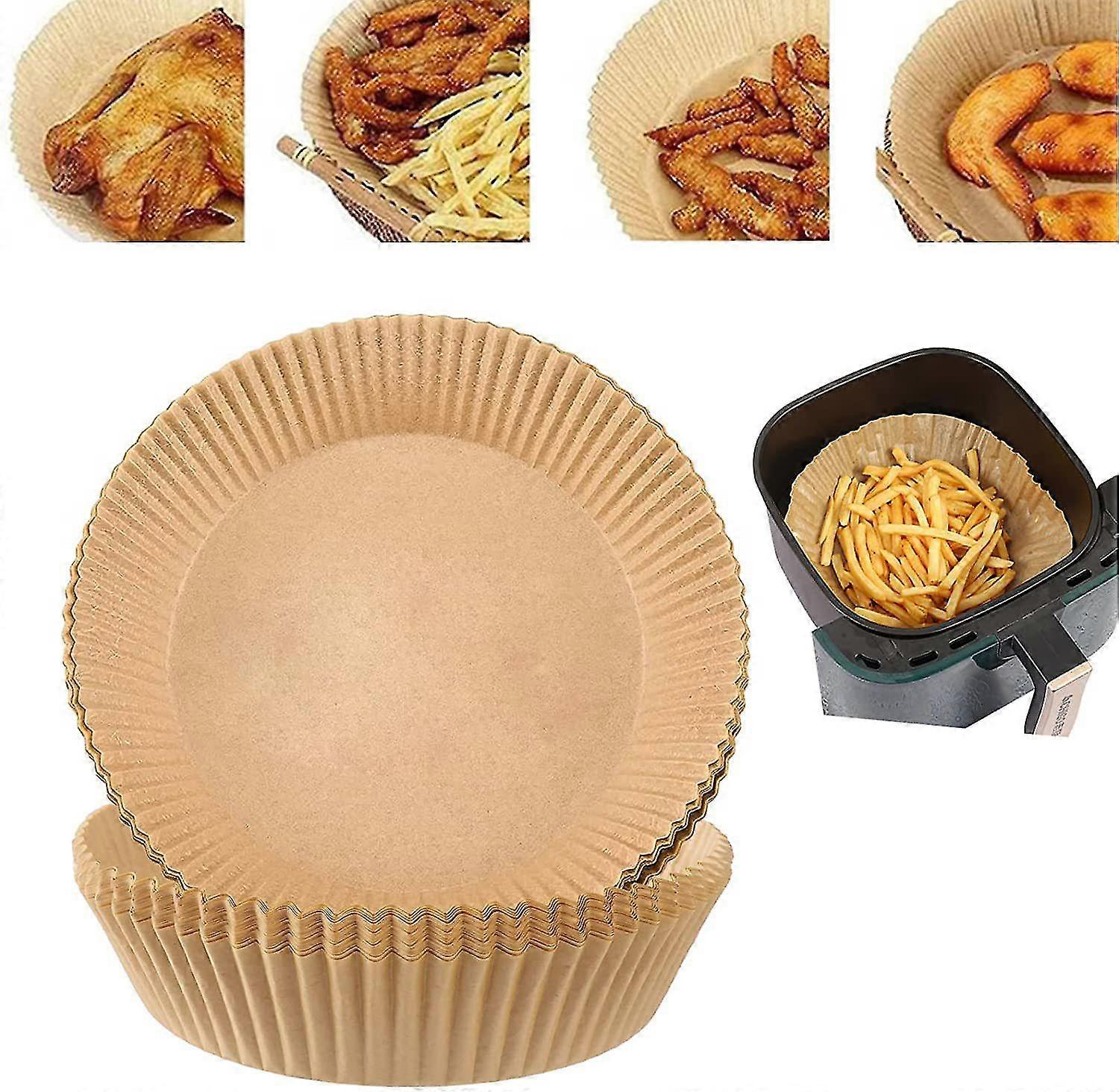 50pcs Air Fryer Accessories Nonstick Disposable Baking Paper Kitchen Tool