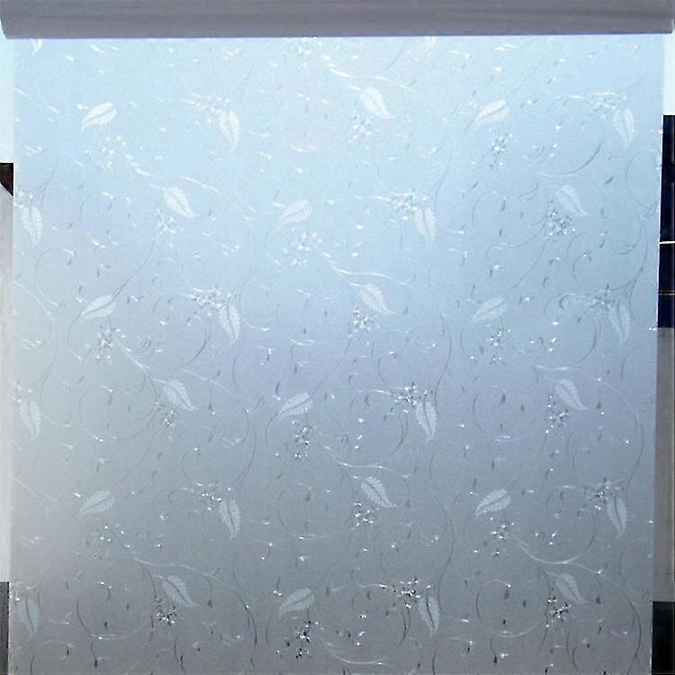 Window Film Opaque Self Adhesive Motif Tendril Privacy Screen
