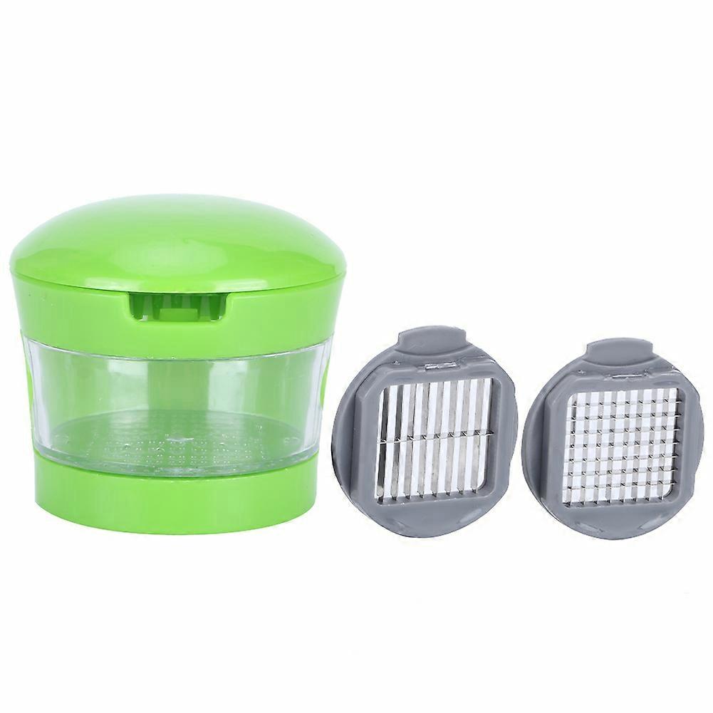 MultiFunction Garlic Press Machine Vegetable Fruit Ginger Chopper compatible Kitchen Cutting