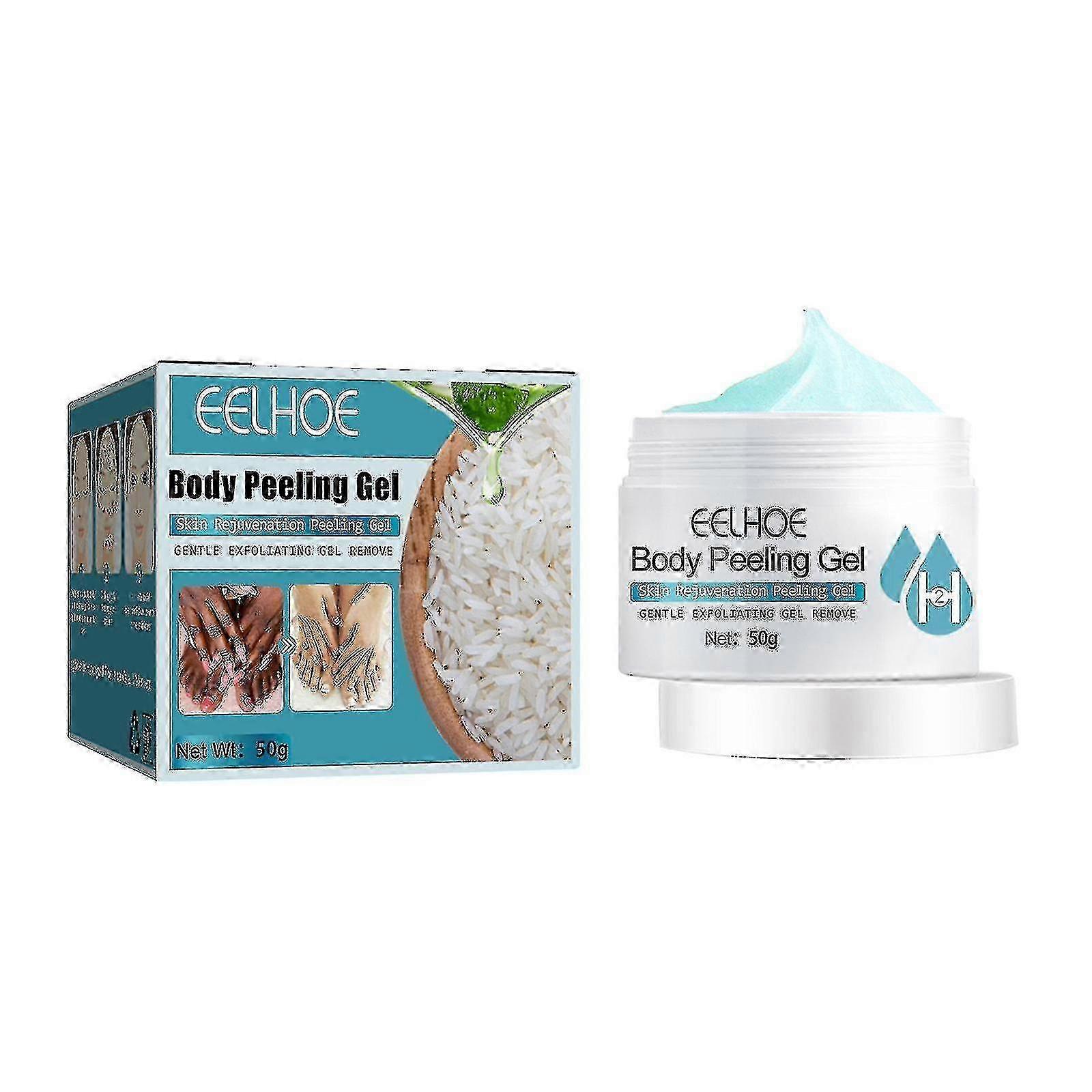 ボディピーリングジェルブライトニングスキンクレンジングエクスフォリエイティング