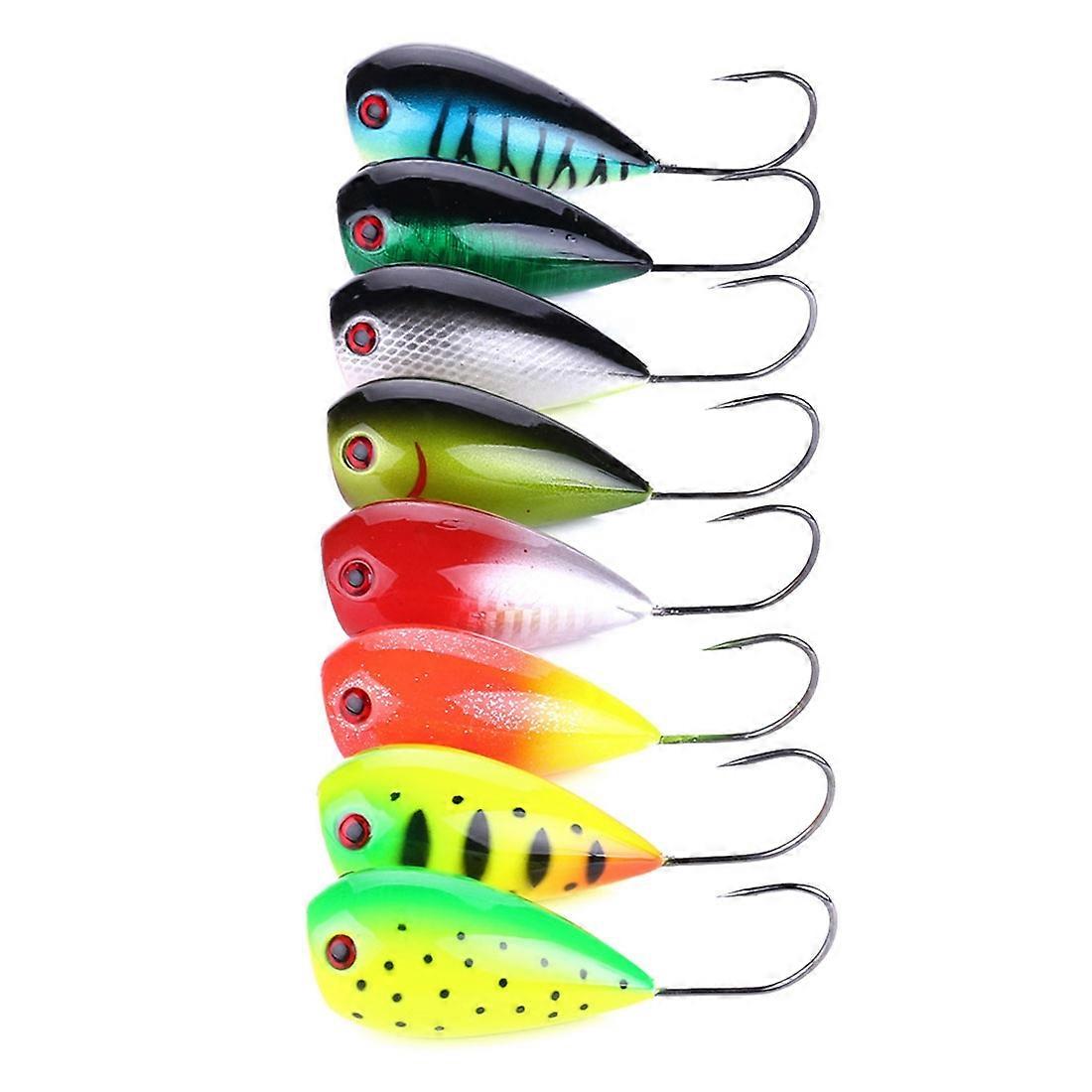 8 PCS 8cm/13g Simulation Fishing Baits