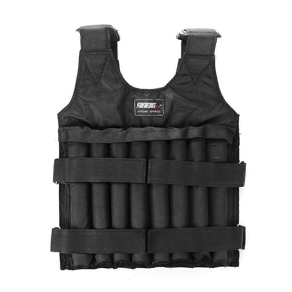 Loading Weighted Vest Adjustable Weight Boxing Training Exercise Waistcoat
